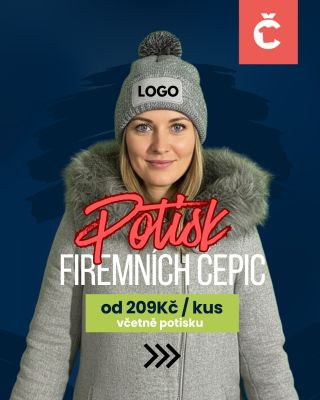 👉 Chcete mít firemní čepice hotové ještě před Vánoci? Objednejte teď! Zimní sezóna je tady a váš tým si zaslouží být v...