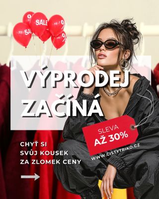🎈🥳 Výprodej je tady! Vybrané kousky teď pořídíš za lepší cenu — jednoduché střihy, kvalitní materiály, nadčasový styl. ‼️...